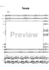 Concertino à cinq - Score