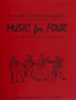 Music for Four, Collection No. 1 - Popular Christmas Favorites - Flute/Oboe/Violin 1