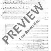 Hypostasis vel Somnium Jacob - Choral Score