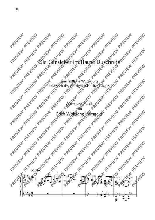 Die Gansleber im Hause Duschnitz