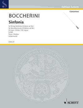 Sinfonie in D major - Score