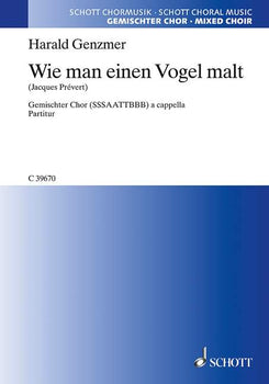 Fünf Chöre - Choral Score