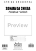 Sonata da Chiesa - Full Score