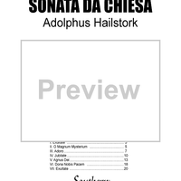 Sonata da Chiesa - Full Score