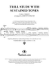 Trill Study With Sustained Tones