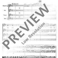 Weihnachtskantate - Choral Score