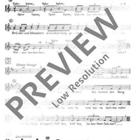 Die alte Lokomotive - Choral Score