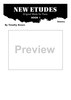 New Etudes, Book 1