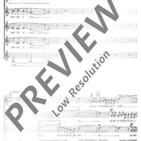 Drei französische Chöre - Choral Score