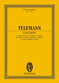 Concerto F minor - Full Score