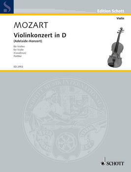 Concerto D Major - Score
