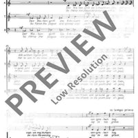 Der Tod zu Basel - Choral Score