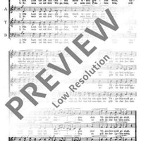 Mit Lust tät ich ausreiten - Choral Score