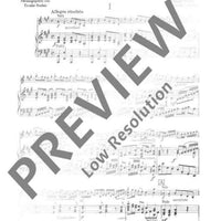 Concerto in A major - Piano Score and Solo Part