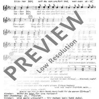 Armer, kleiner Tanzbär - Choral Score