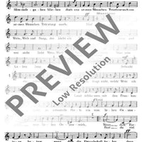 Wein, Weib und Gesang - Alto