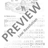 The most beautiful folk songs - Performing Score