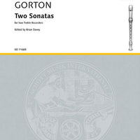 Two Sonatas - Performing Score