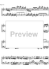 Suite  4 F Major BWV 809 - Score