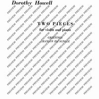 Two Pieces - Score and Parts