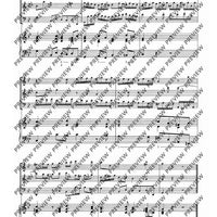 Quartet G minor - Score and Parts