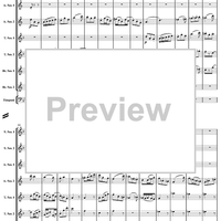 Allegro vivace -  from concerto N°3 for piano - Score