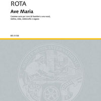 Ave Maria - Score