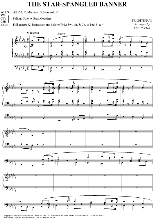 The Star-Spangled Banner