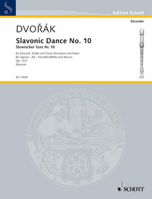 Slavonic Dance No 10 - Score and Parts