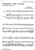 Supplication - Score
