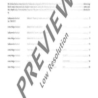 Machaut Transcriptions - Vocal And Performing Score