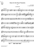Music for the Royal Fireworks HWV 351 - Eb Horn 1