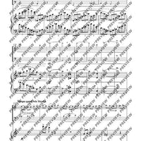 4 Klaviertrios - Score and Parts