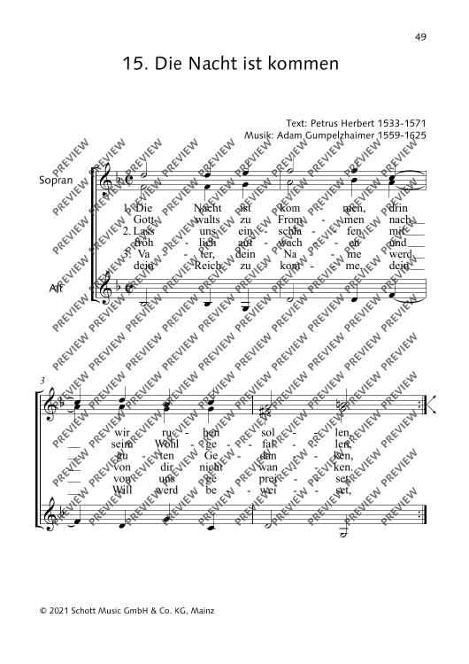 Die Nacht ist kommen