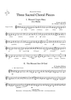 Three Sacred Choral Pieces - Bb Trumpet 2