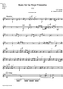 Music for the Royal Fireworks HWV 351 - Eb Horn 2