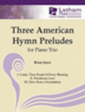 Three American Hymn Preludes for Piano Trio - Cello