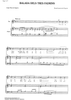 Balad dels tres fadrins - Score