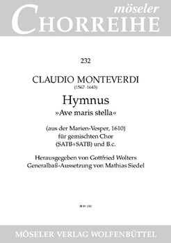 Hail, star of the sea - Choral Score