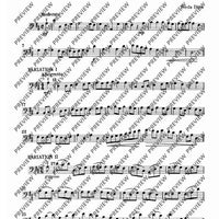 Variations - Score and Parts