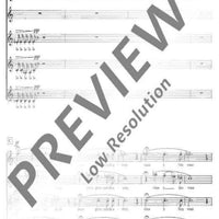 Drei französische Chöre - Choral Score