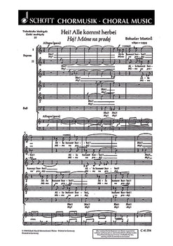 Tschechische Madrigale · Ceské madrigaly - Choral Score