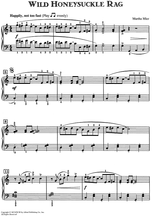 Wild Honeysuckle Rag