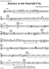 Journey to the Emerald City - Tenor Saxophone