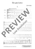 Das gute Leben - Choral Score