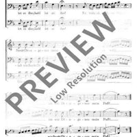 Genialisch Treiben - Choral Score