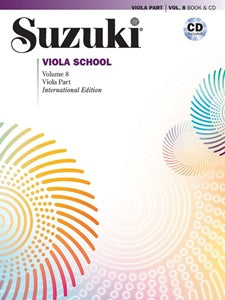 Suzuki Viola School, Volume 8 - Viola Part