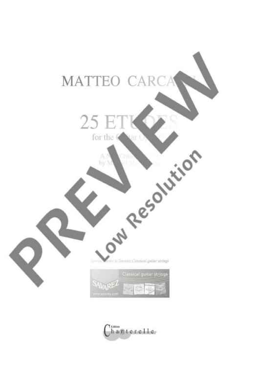 25 Melodic and Progressive Studies