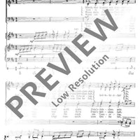 Schönster Schatz, leb wohl - Score