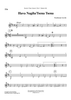 Hava Nagila/Tsena Tsena - Bb Clarinet 2